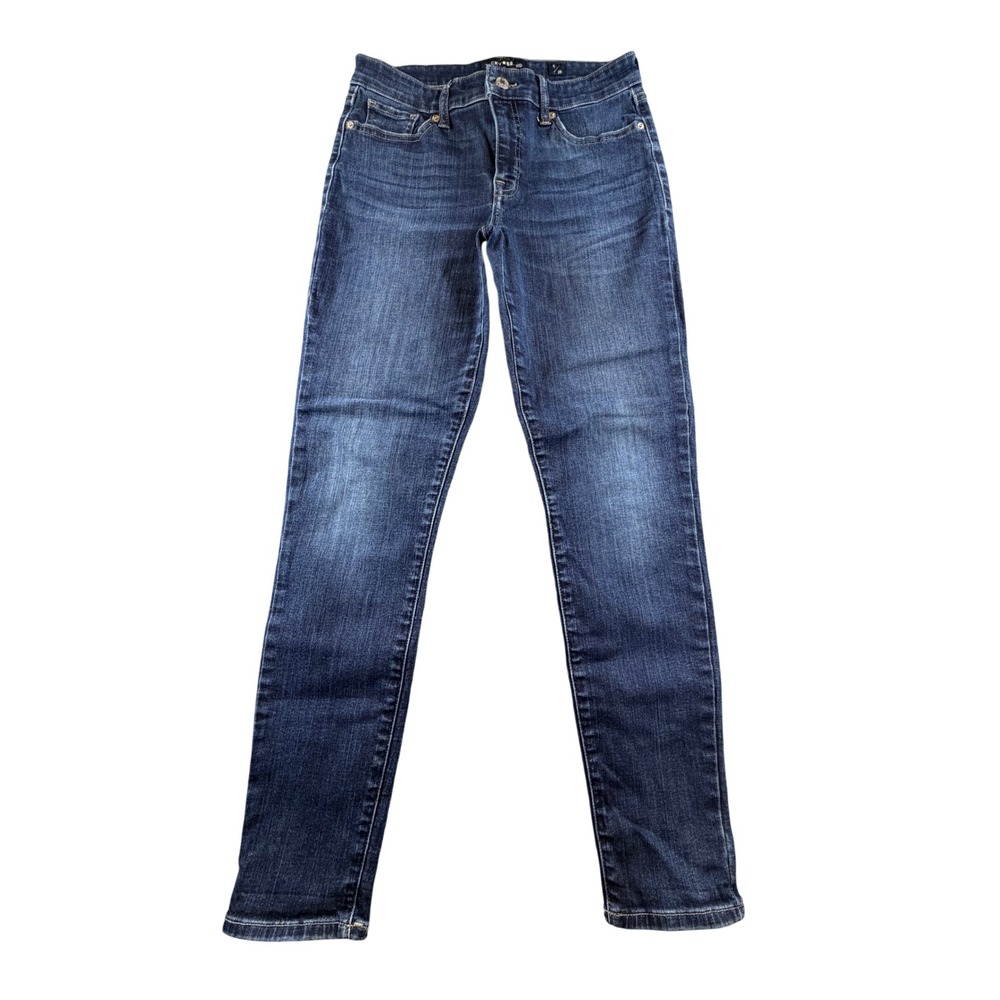 Lucky Brand Womens Skinny Jeans Dark Wash Size 6 28 Denim Pants